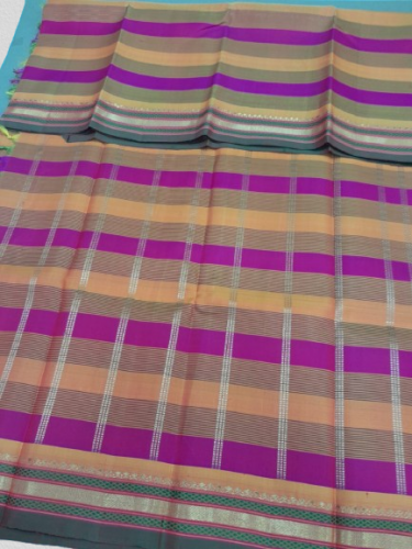 SAREES KANCHEEPURAM SILK 550 MTRS